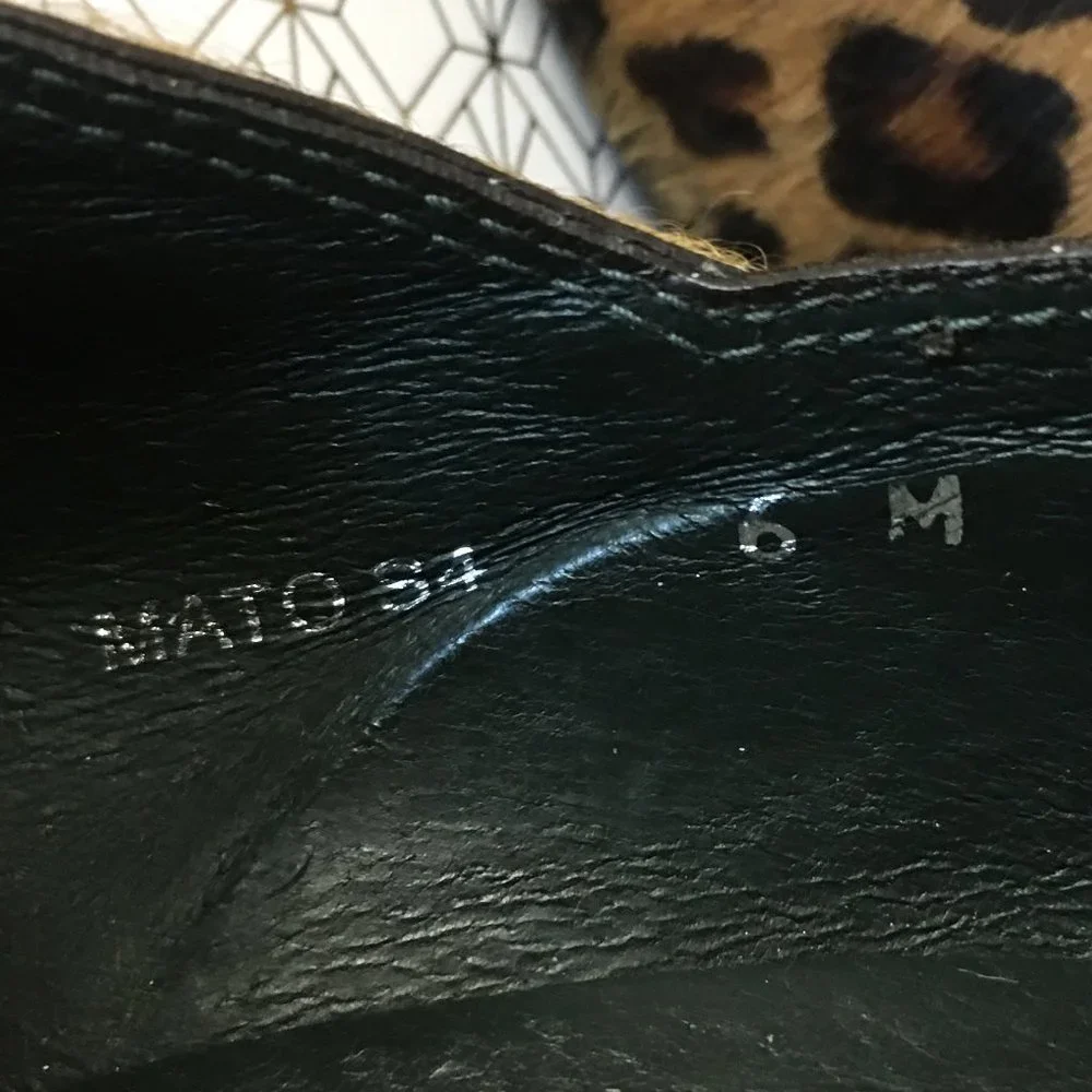 DONALD J PLINER Congo Hair Stiletto Chelsea Boots 🐆🐆 - Picture 11 of 16
